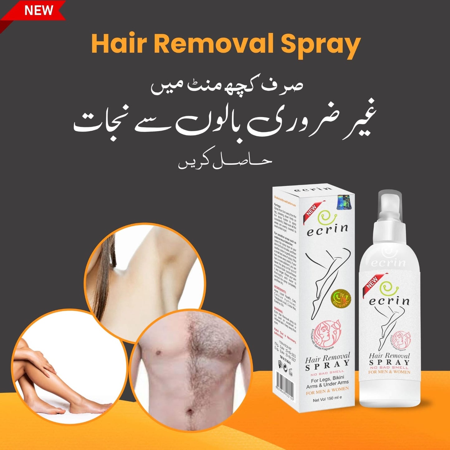 Original Permanent Hair Removal Spray