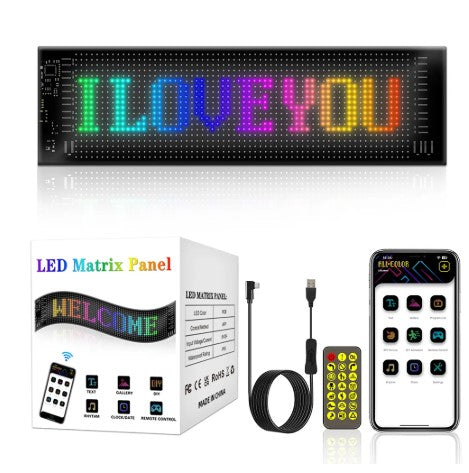 Flexible LED Display Screen For Car