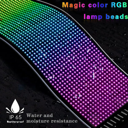 Flexible LED Display Screen For Car
